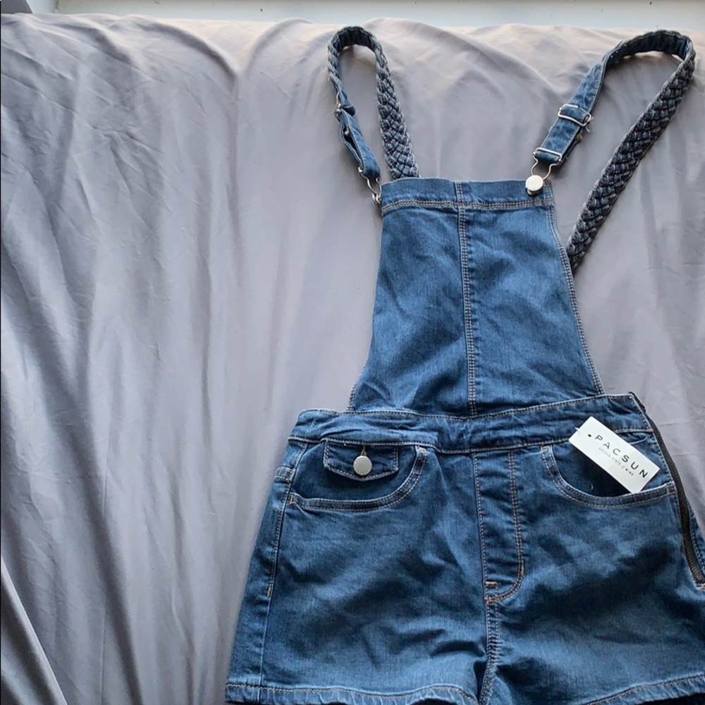 Overall Shorts
